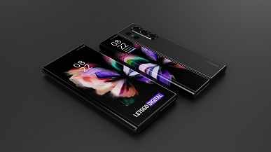 Так может выглядеть смартфон Samsung Galaxy Z&nbsp;Fold&nbsp;Note. Модель создана на основе патентов компании